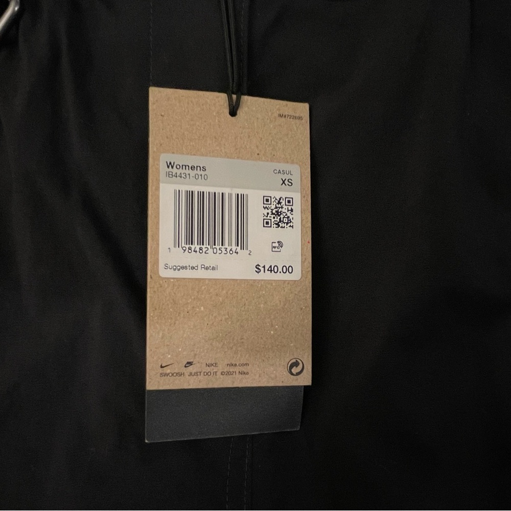 Nike ACG Smith Summit Black Maxi Skirt Adjustable Length - Picture 6 of 14